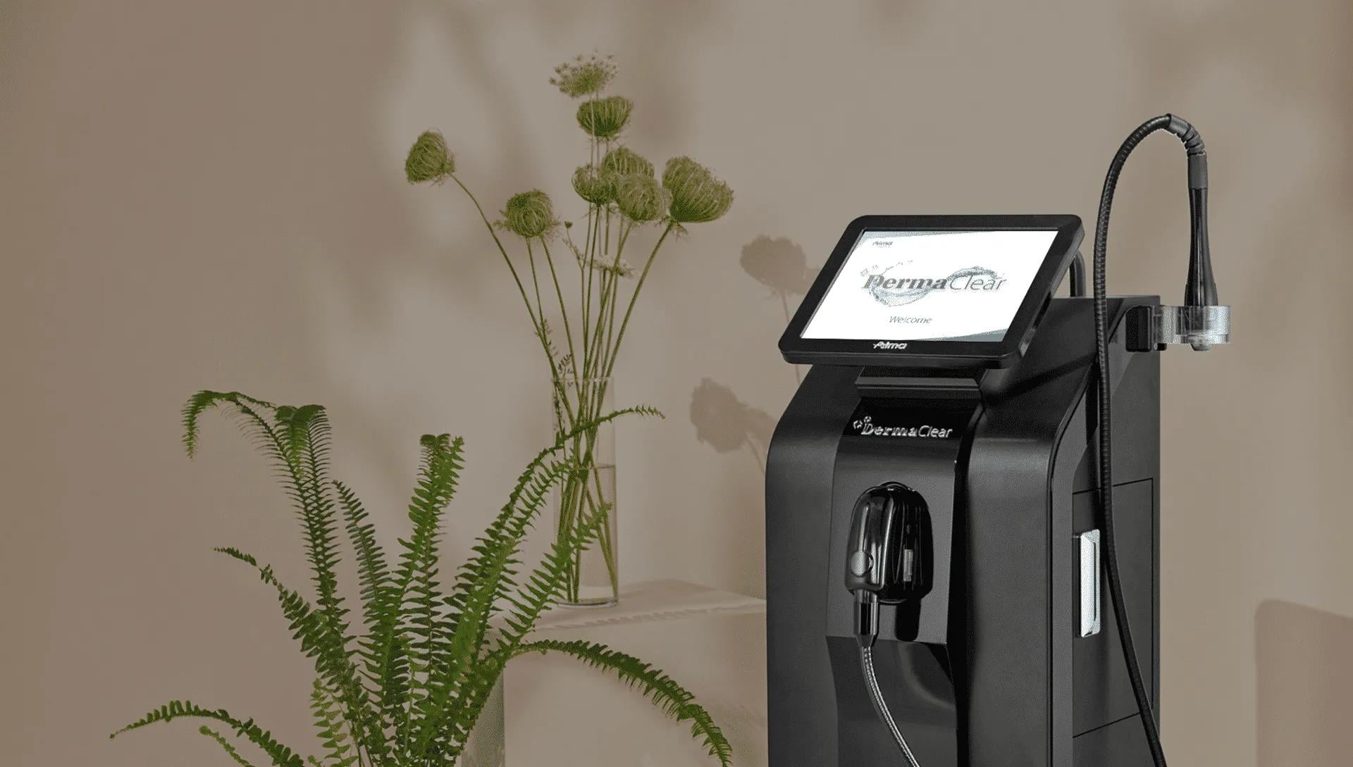 Alma DermaClear professional facial machine used in Berlin skincare treatments